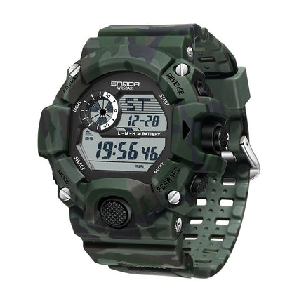 Orologio sportivo mimetico multifunzionale