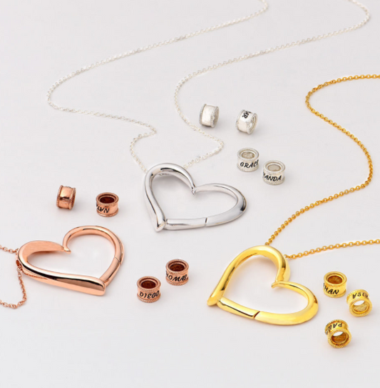 Collana cuore personalizzabile con nome