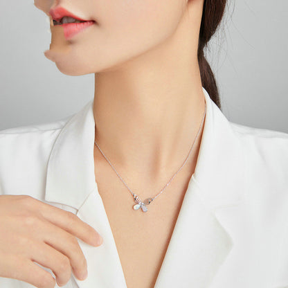 Collana farfalla argento metamorfosi