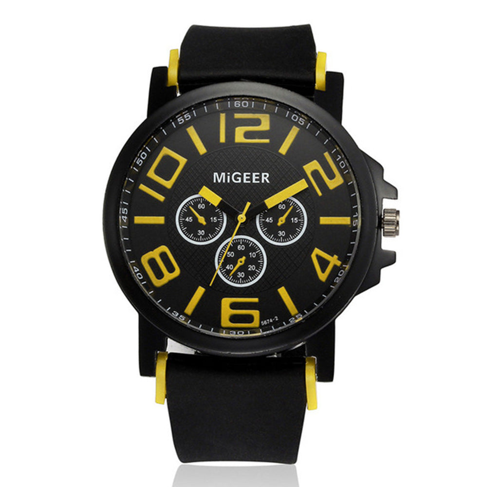 Orologio al quarzo in silicone