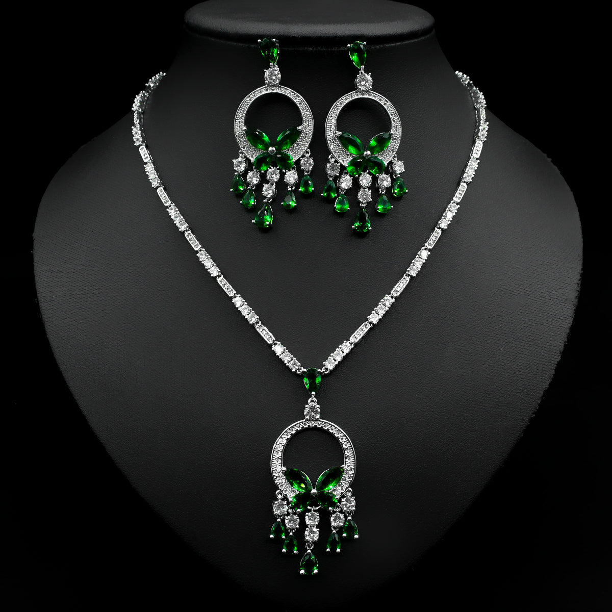 Collana Farfalla Zircone Sposa