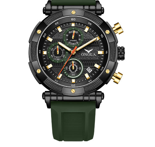 Orologio multifunzione impermeabile con cinturino in tela