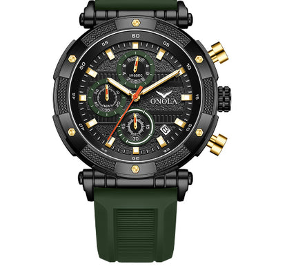 Orologio multifunzione impermeabile con cinturino in tela