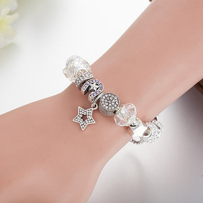 Bracciale stella con charm
