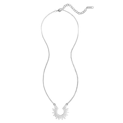 Collana girasole semicircolo