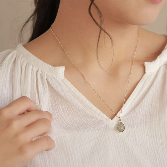 Collana pendente geometrico irregolare