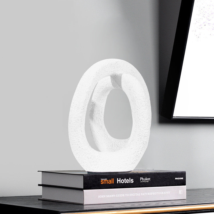 Anello bianco e nero