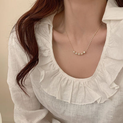 Collana décolleté titanio