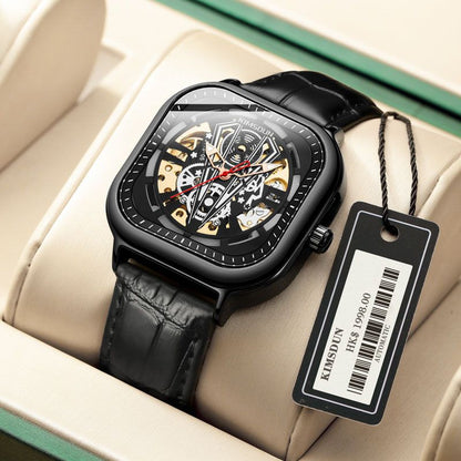 Orologio uomo scheletrato meccanico