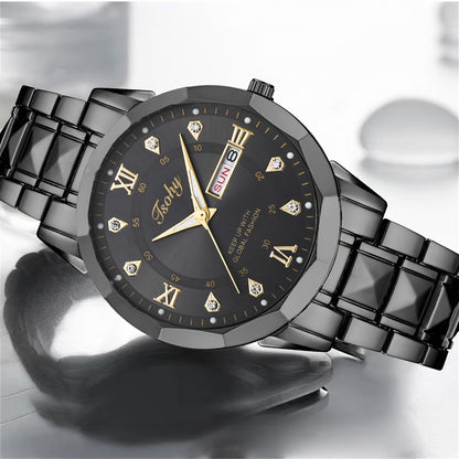Orologio uomo calendario doppio