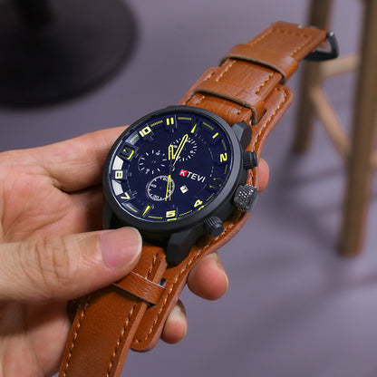 Orologio con calendario da uomo grande
