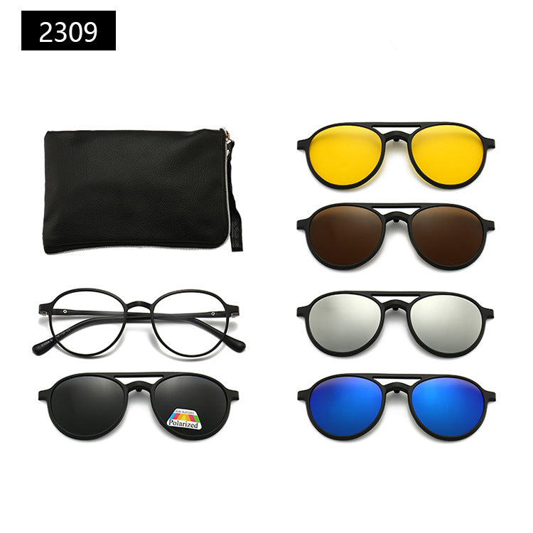 Occhiali da sole con astuccio