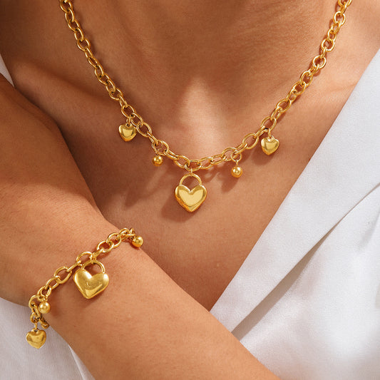 Collana cuore semplice