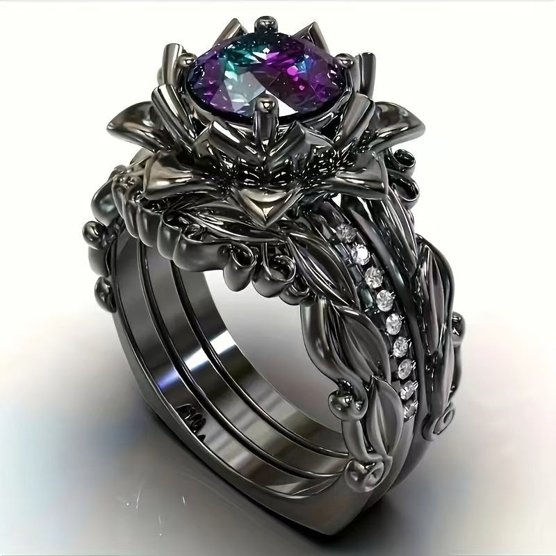 Anello Rosa Zircone
