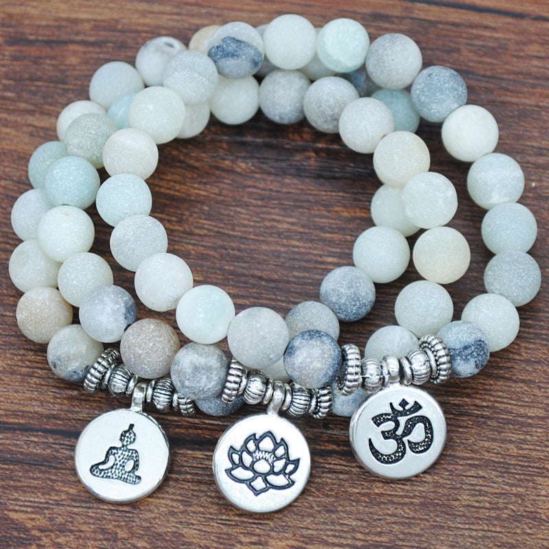 Bracciale perle succulenta