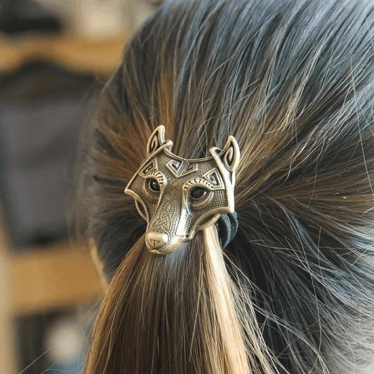 Fascetta Capelli Lupo Celtico