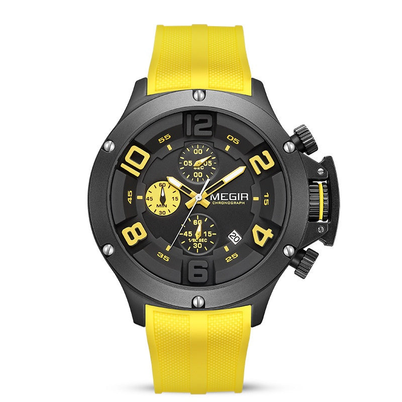 Orologio sportivo cronografo silicone