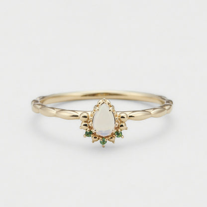Anello vintage opale