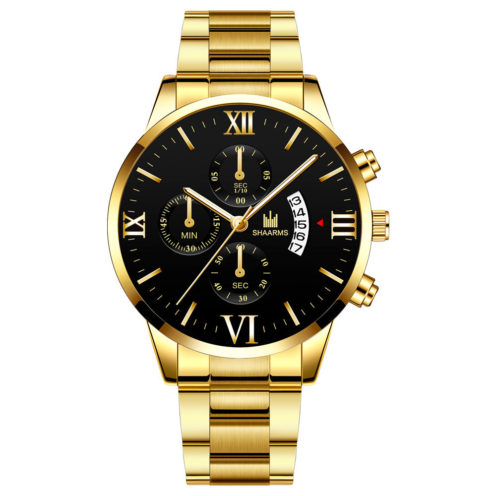 Orologio uomo acciaio business
