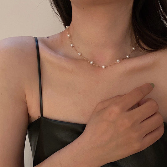 Collana perle stelle