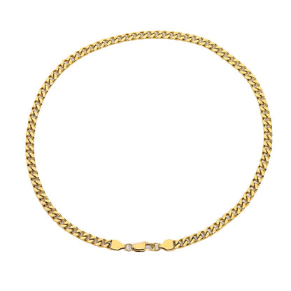 Collana acciaio inossidabile 4 mm