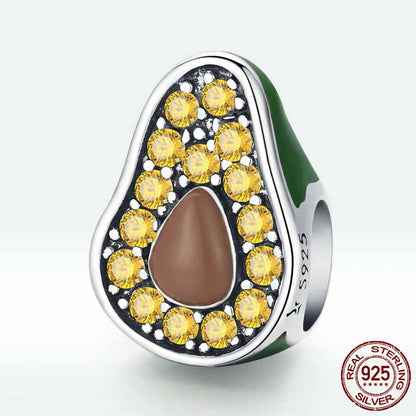 Charms avocado argento 925