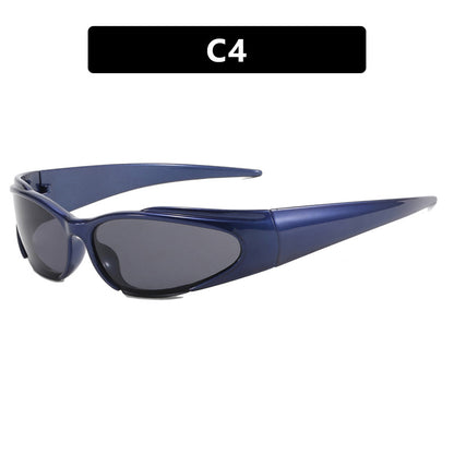 Occhiali da sole stile street hip hop