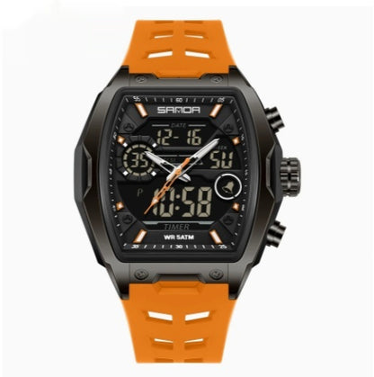 Orologio sportivo impermeabile a cilindro