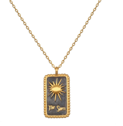 Collana luna e stelle a goccia