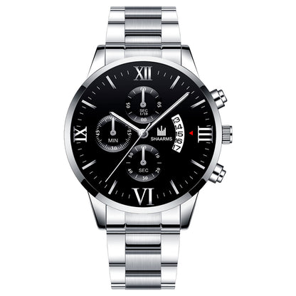 Orologio uomo acciaio business