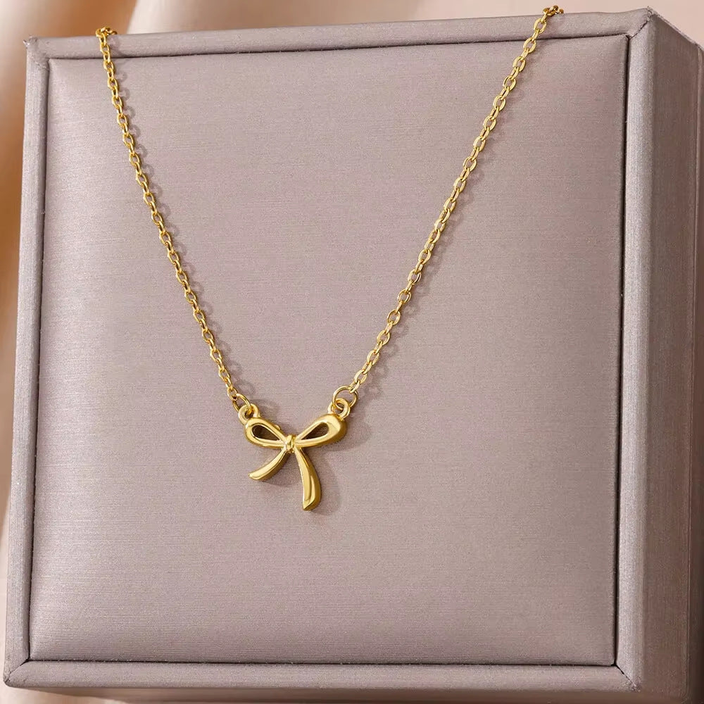 Collana Fiocco con Lucchetto