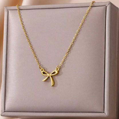 Collana Fiocco con Lucchetto