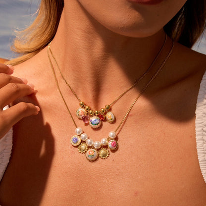 Collana girasole vintage