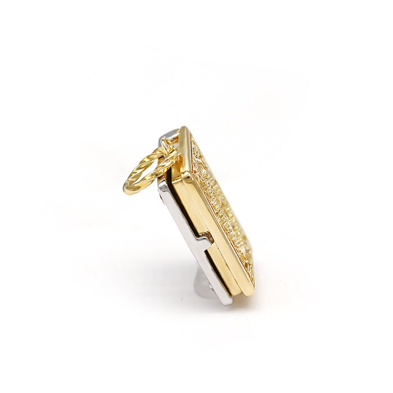 Pendente argento antico