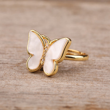 Anello farfalla ruotabile
