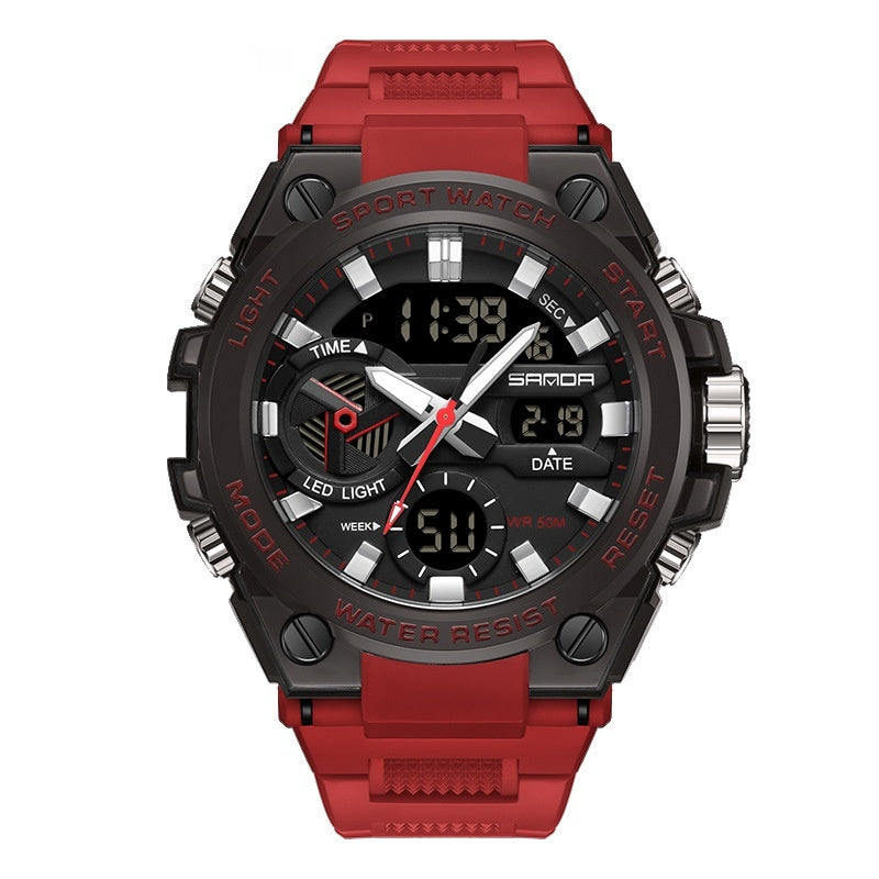 Orologio digitale sportivo luminescente