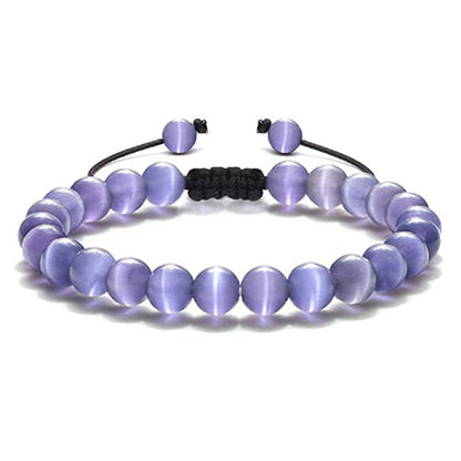 Bracciale occhio di gatto colorato
