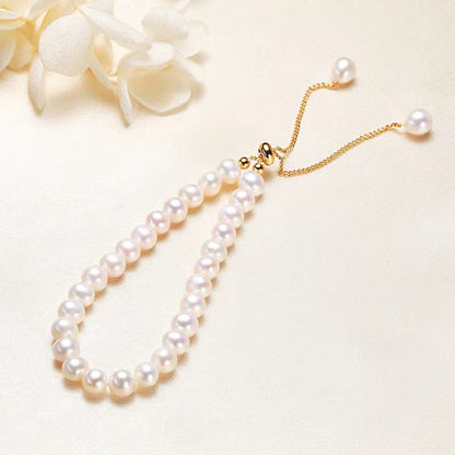 Braccialetto perle barocche acqua dolce da donna