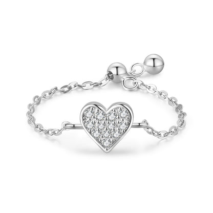 Anello farfalla zirconi diamante