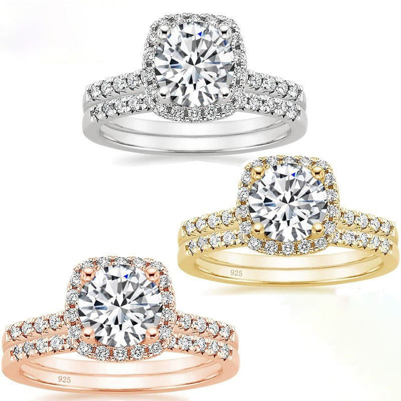 Anello zircone argento 925