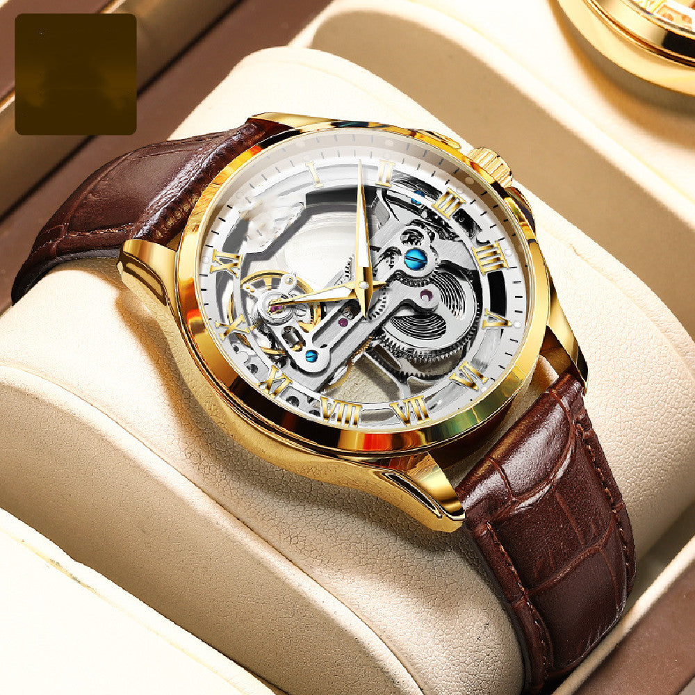 Orologio meccanico impermeabile luminescente