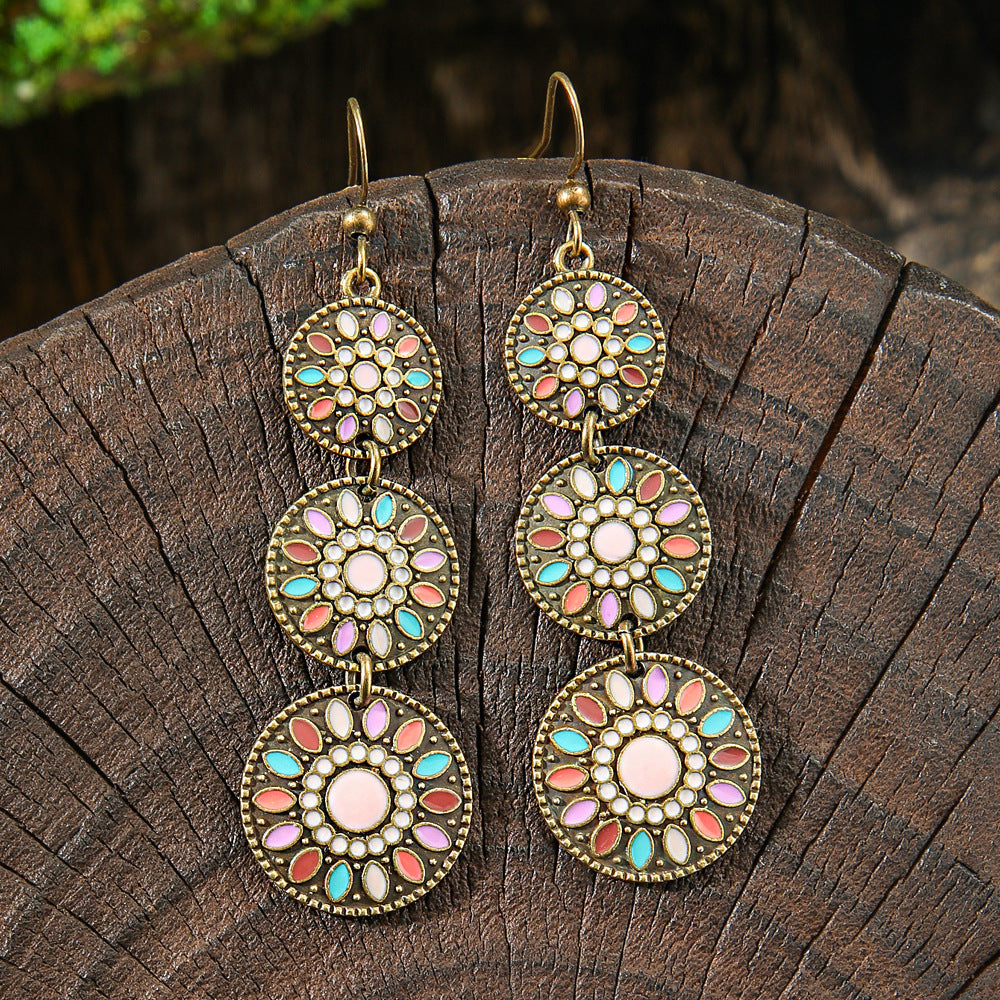 Orecchini boho con nappe