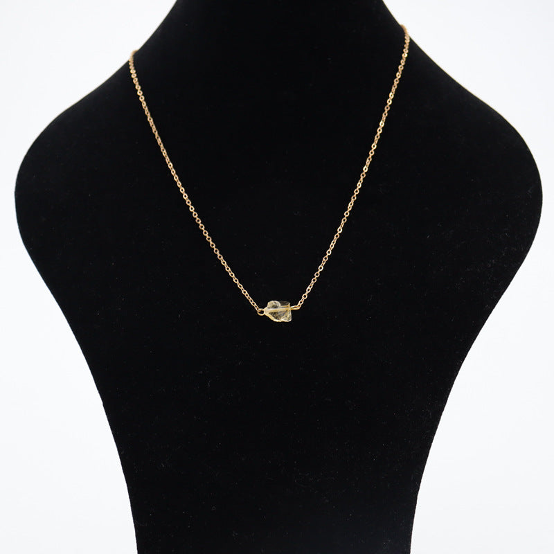 Collana pietra naturale cristallo