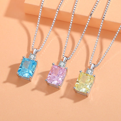 Collana bottiglia profumo argento sterling