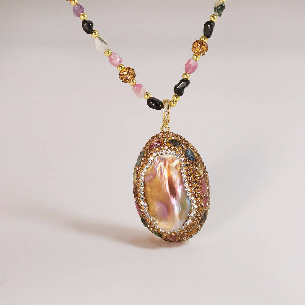 Collana acqua dolce barocca