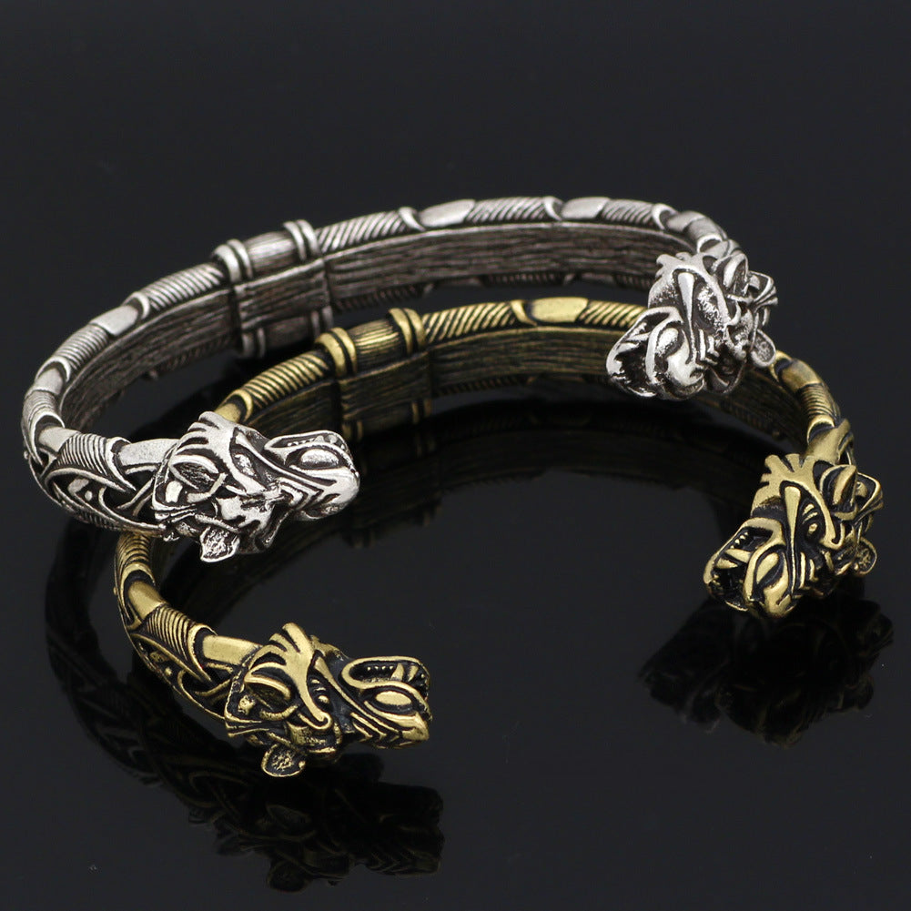Bracciale vichingo dragone