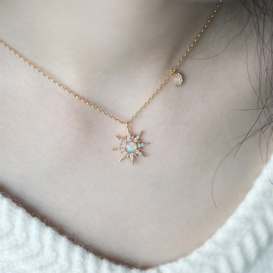 Collana opale stella