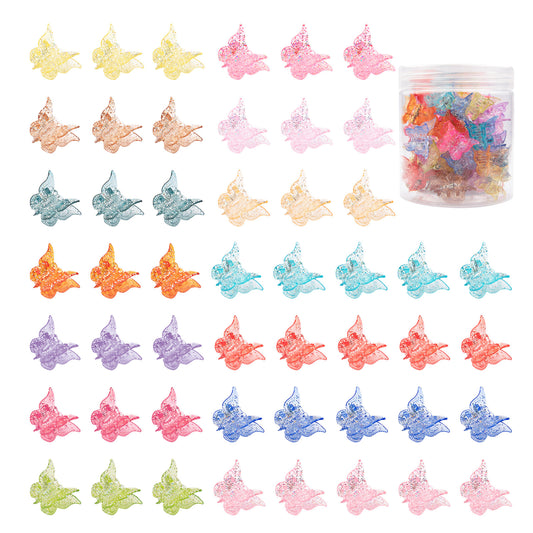 Fermaglio farfalla glitter