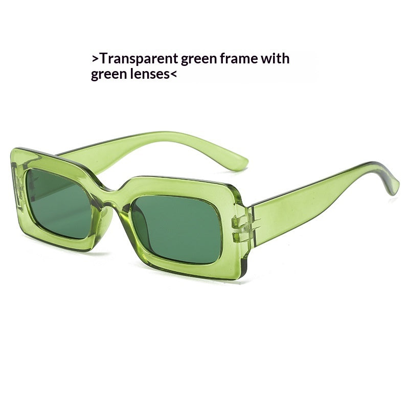 Occhiali da sole quadrati small-frame