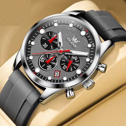Orologio uomo quarzo multifunzione
